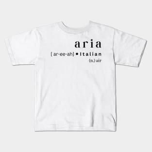 Aria Kids T-Shirt